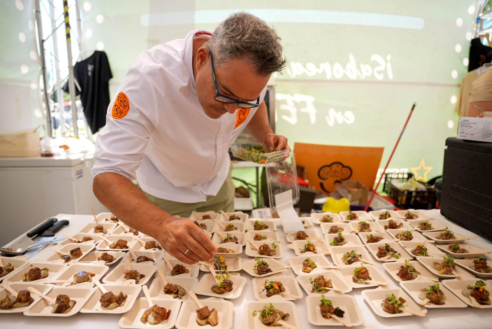 Las mejores imágenes de los showcookings del Obrador Las Pitas y Bosco Benítez