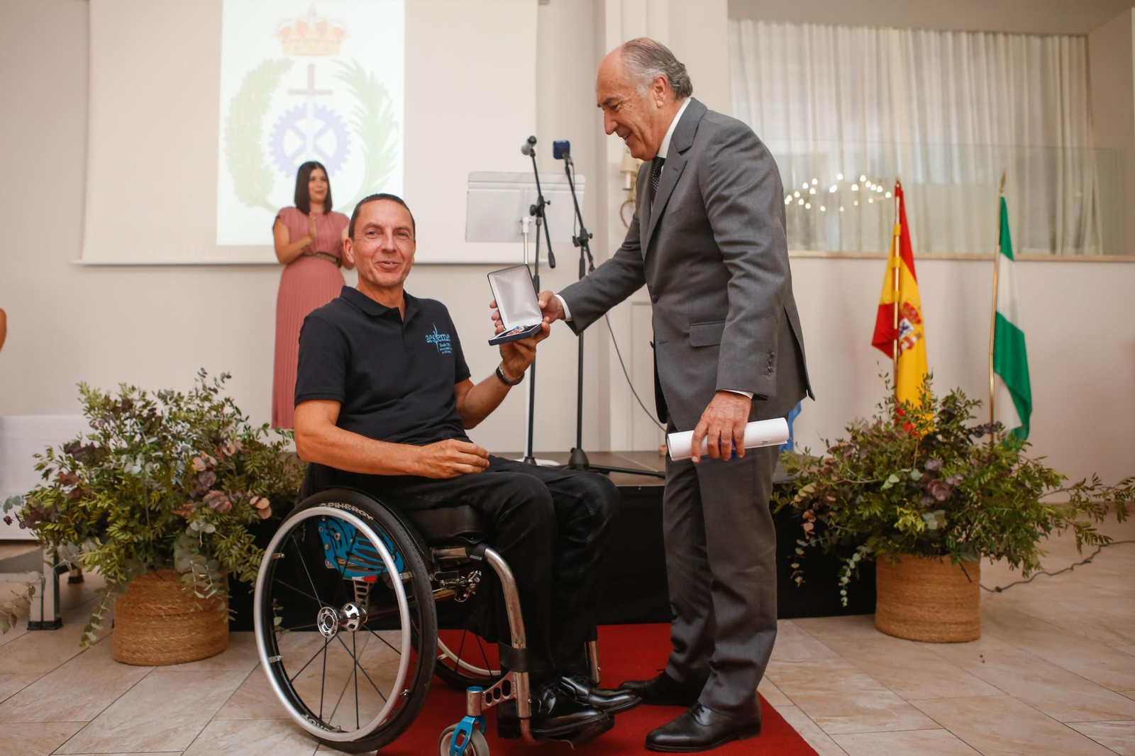 Imágenes de la celebración del Día de la Merced por Instituciones Penitenciarias en Algeciras