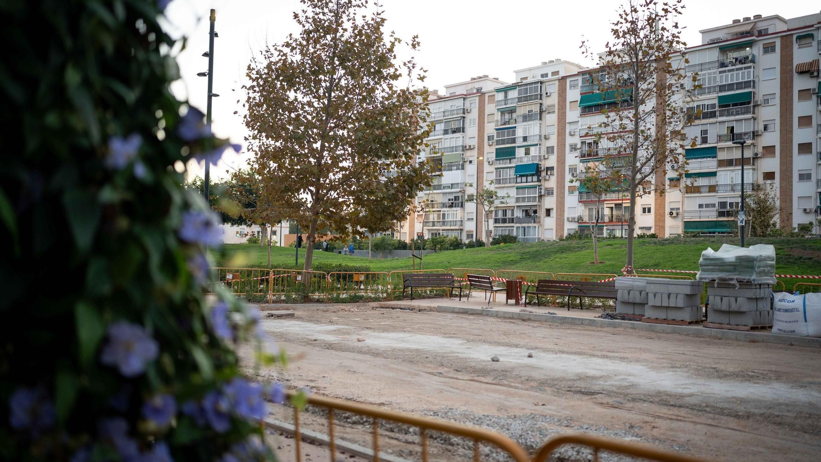 Comienzo de las obra en Martiricos