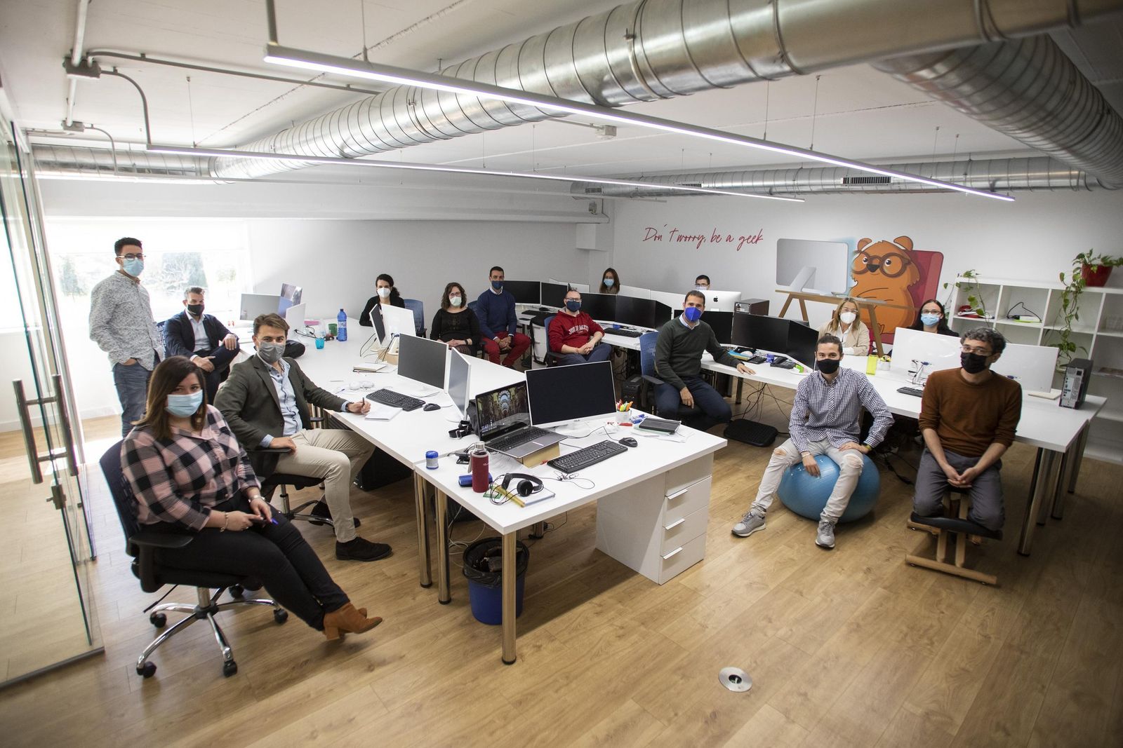 Empresa granadina Quakki, que aplica la jornada laboral de cuatro días