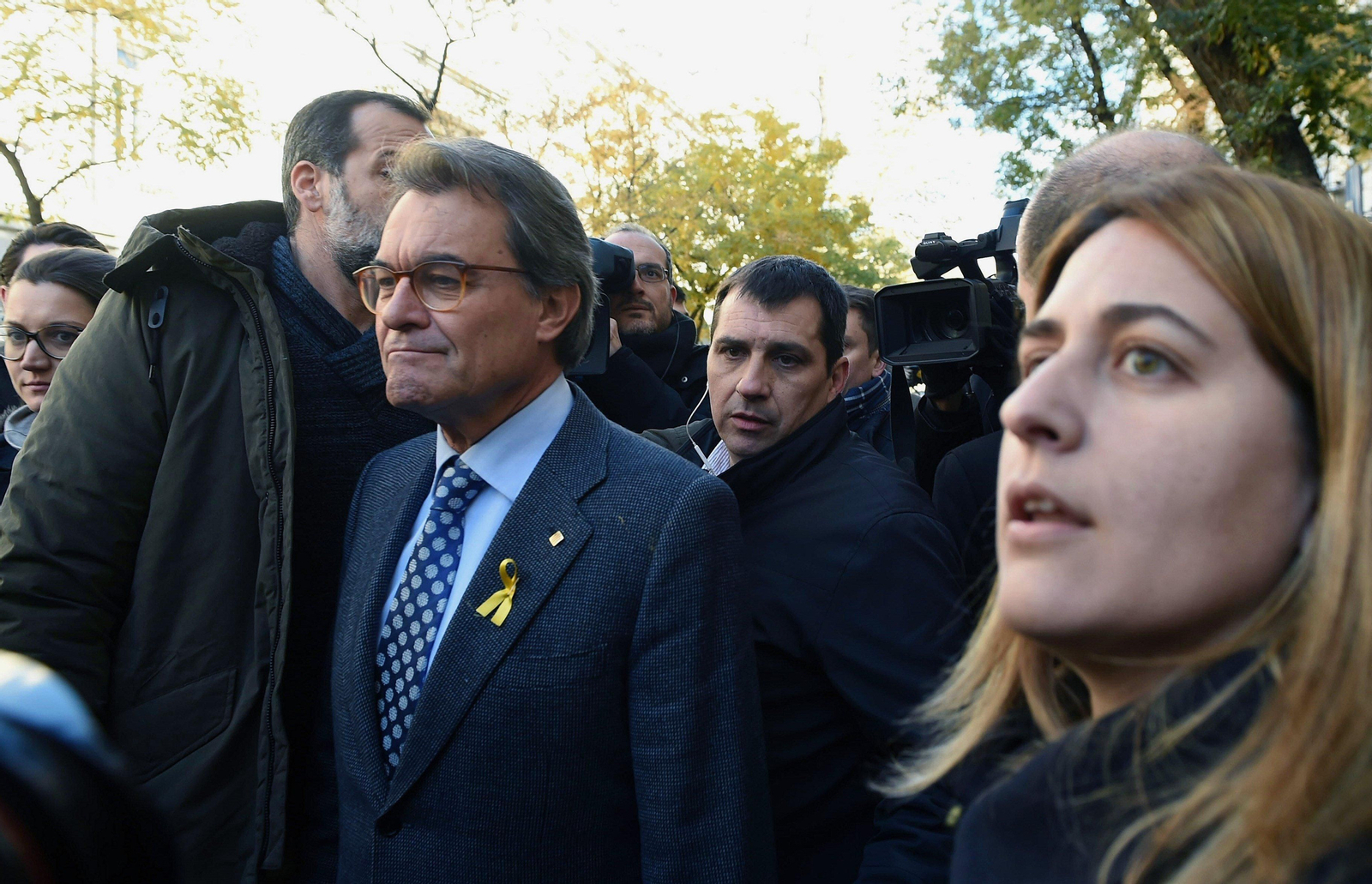 La declaración en el Supremo de los ex consejeros y los 'Jordis'