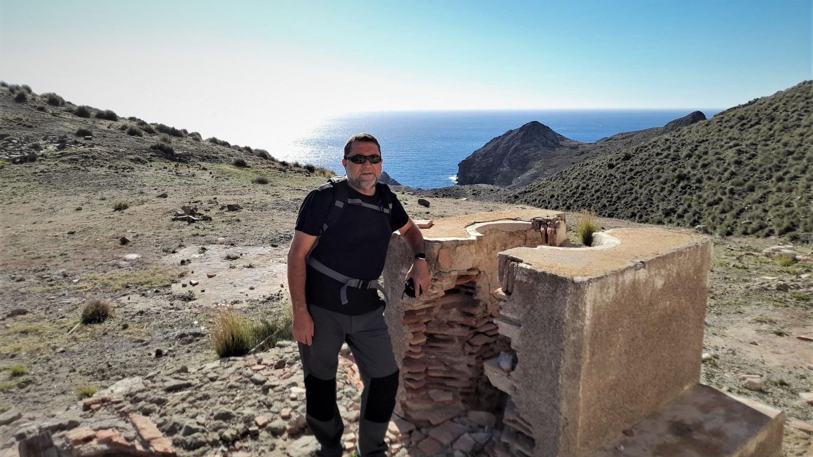 Cano, en el Sendero de la Loma Pelada, entre Los Escullos y San José