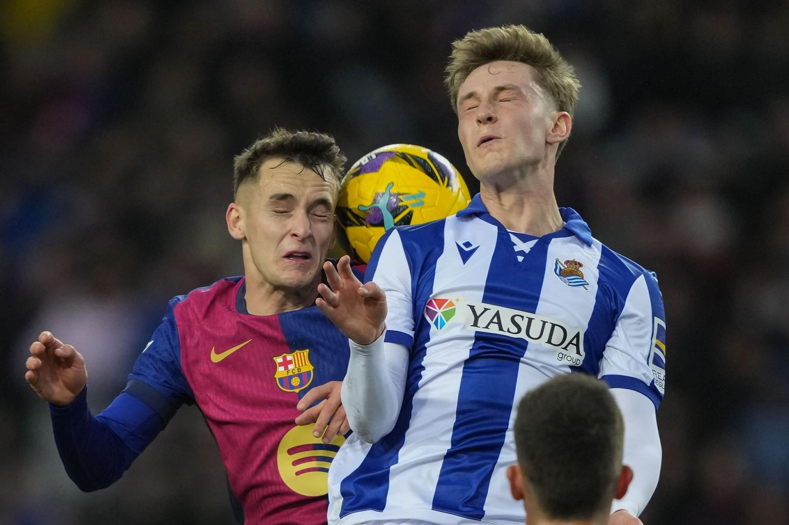 Las imágenes del Barcelona - Real Sociedad