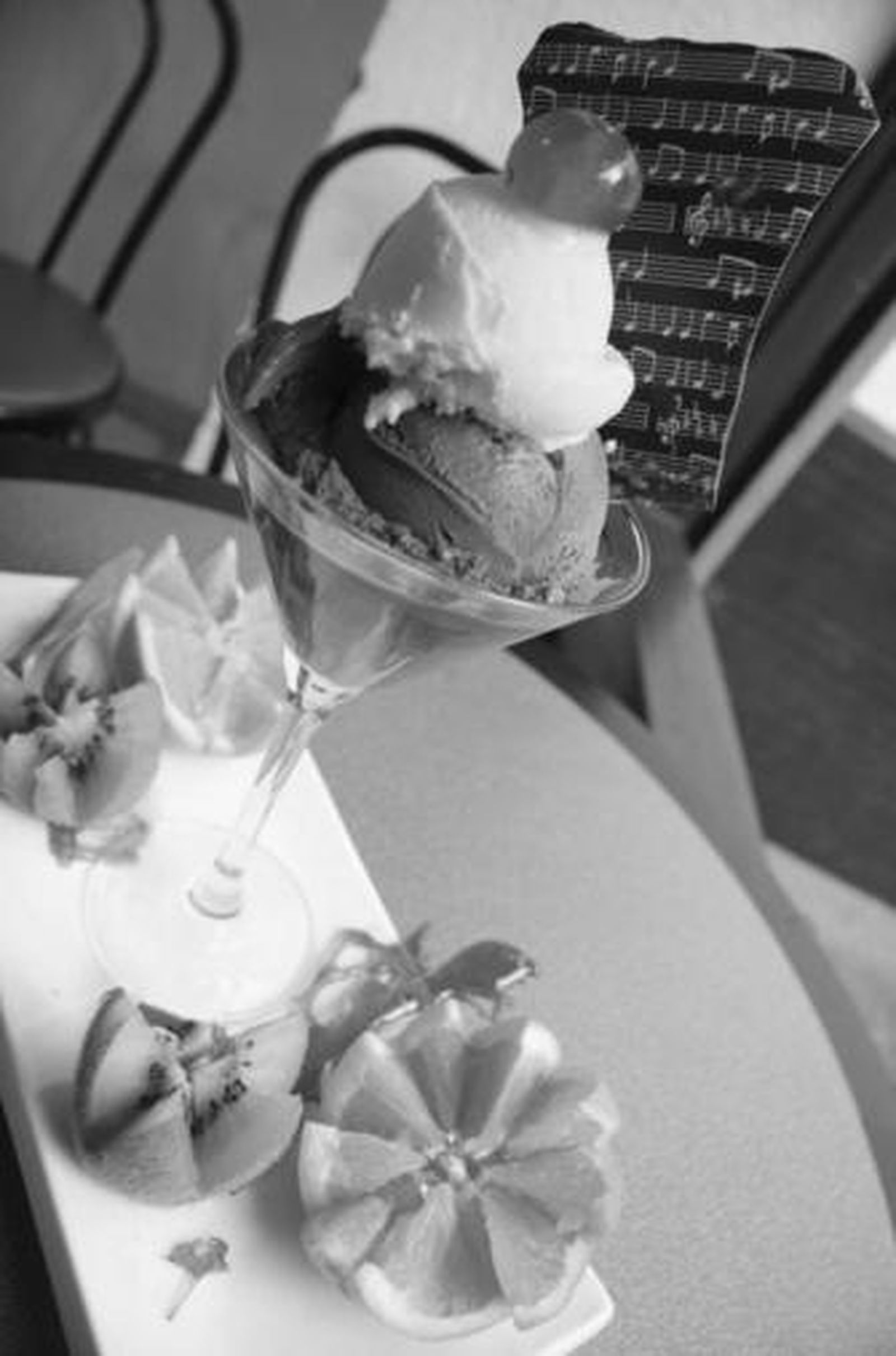 Helado de flor de azahar en La Fiorentina.