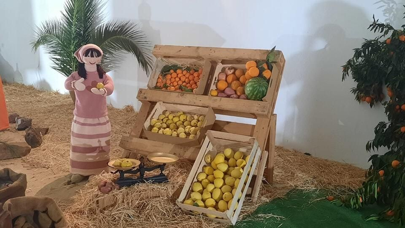 Así es el belén de amigurumi de Valsequillo, uno de los más originales de Córdoba