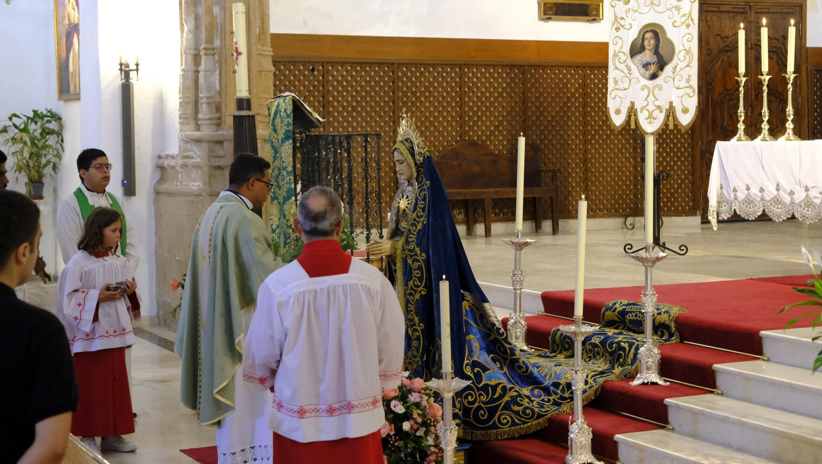 Aniversario de la Cofradía de María Santísima de los Dolores de Vélez Blanco, en imágenes
