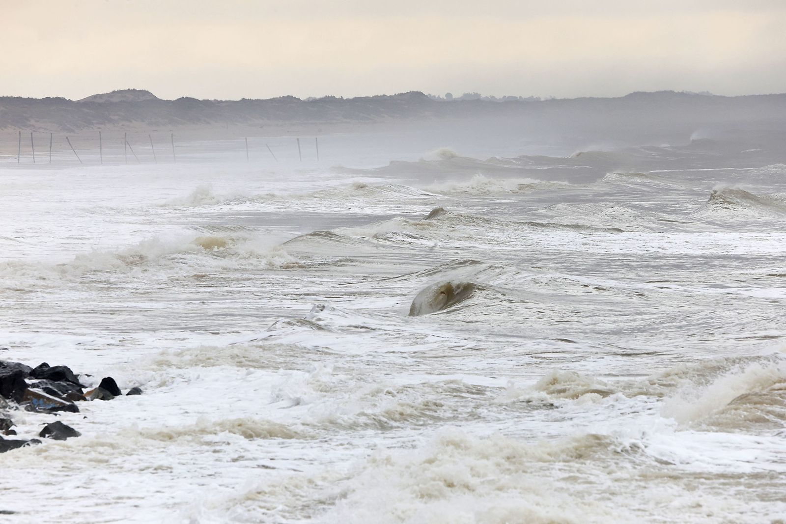 Las fotografías de los daños en Matalascañas
