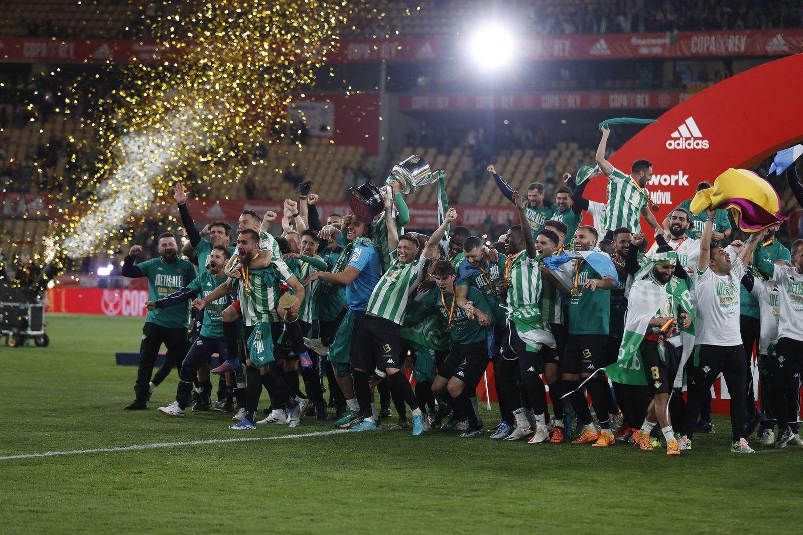 Las imágenes del Betis campeón de la Copa del Rey