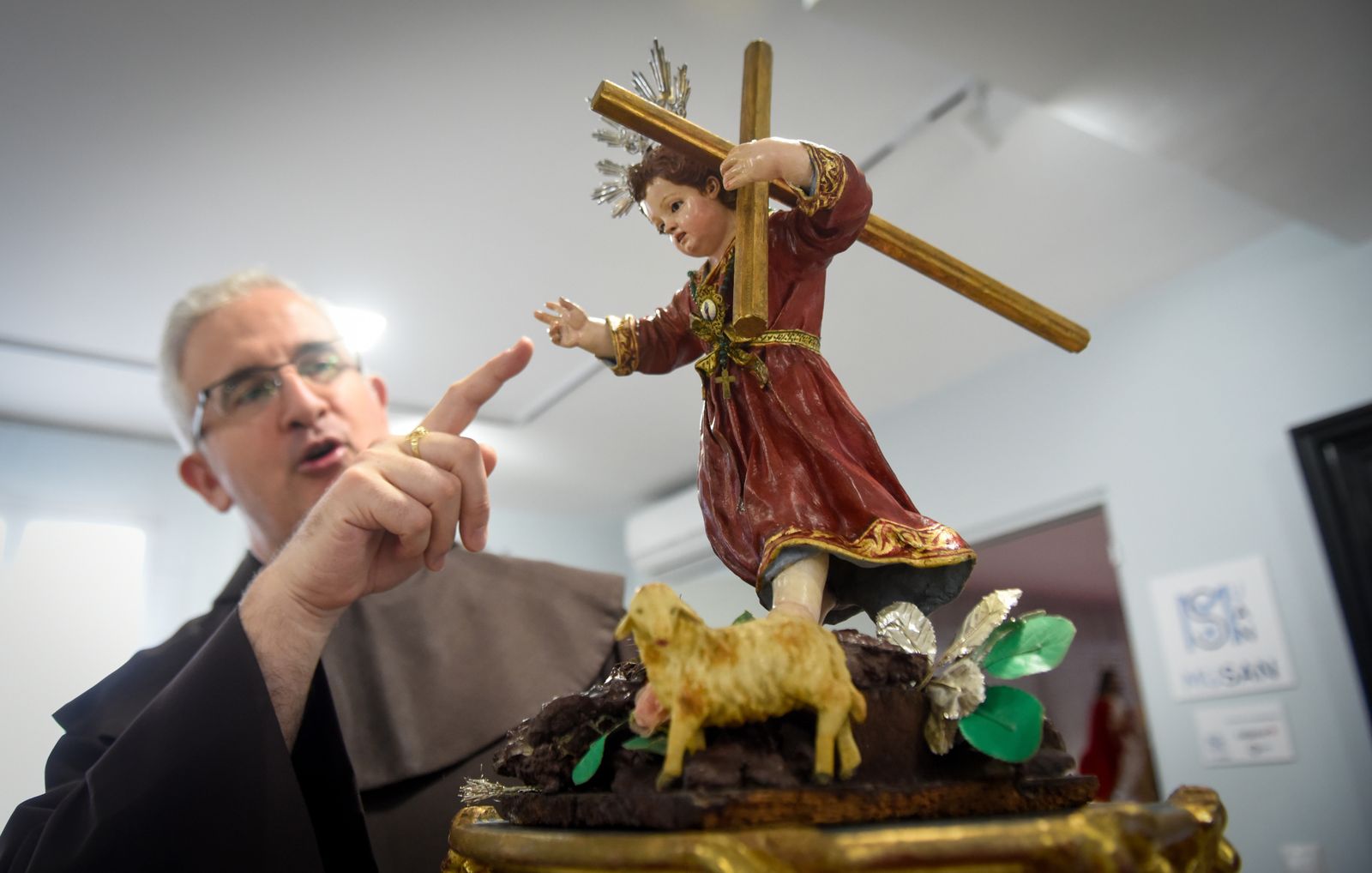 Imágenes de las nuevas piezas donadas para la exposición conventual, del Museo del Convento del Santo Ángel