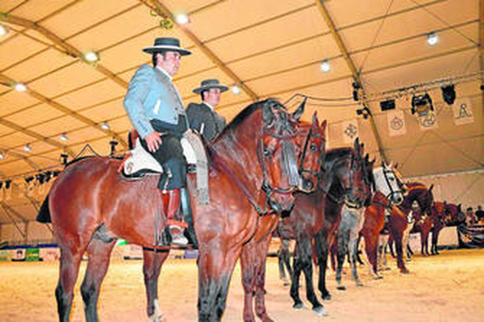 Jinetes participantes de la edición anterior de Sacab Coín.