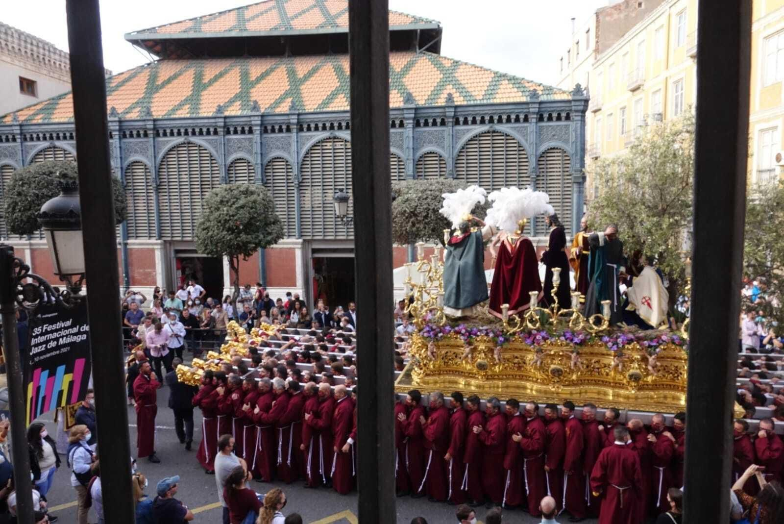 Las fotos del Rescate en la procesión Magna de Málaga
