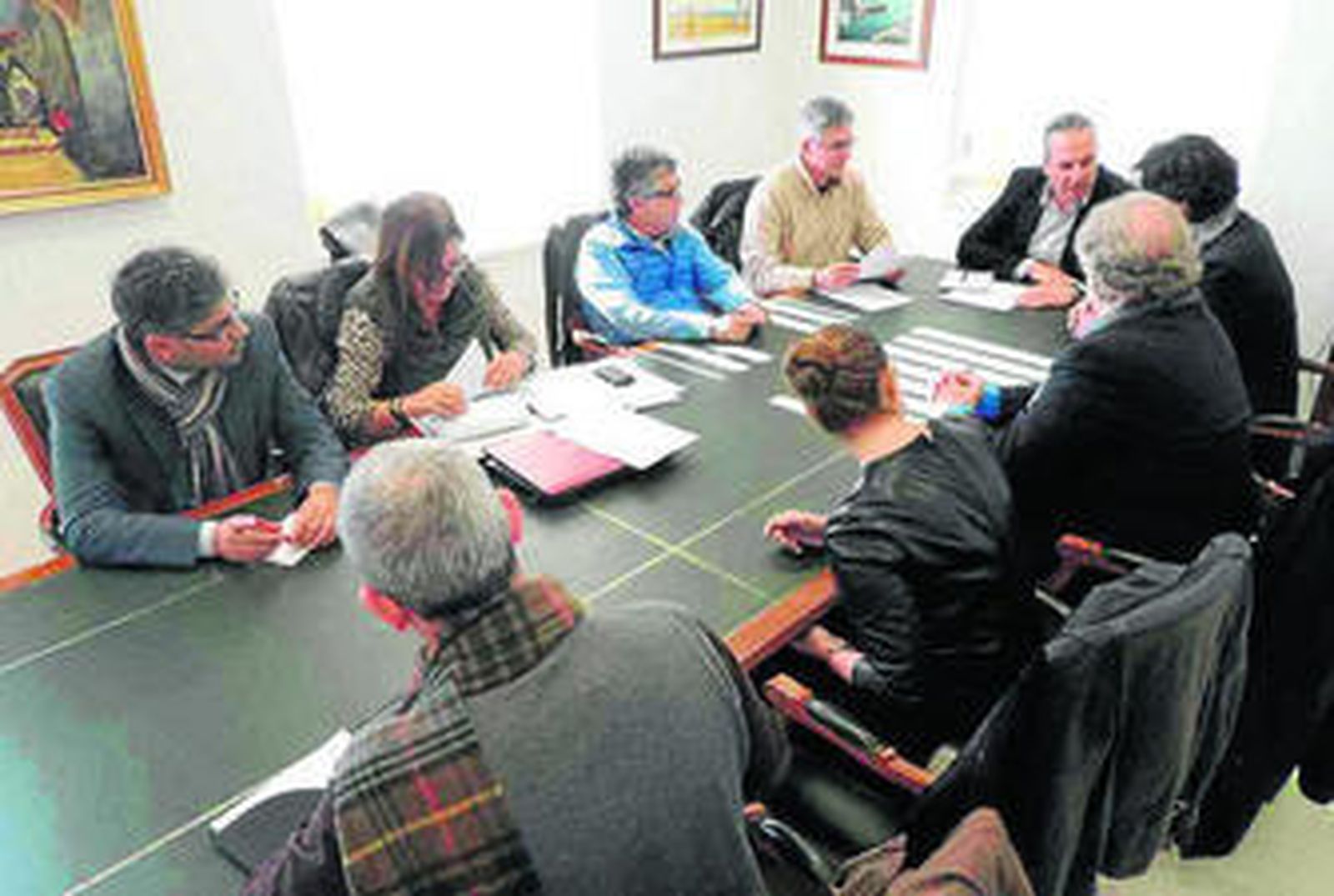 Imagen del encuentro celebrado en San Roque.