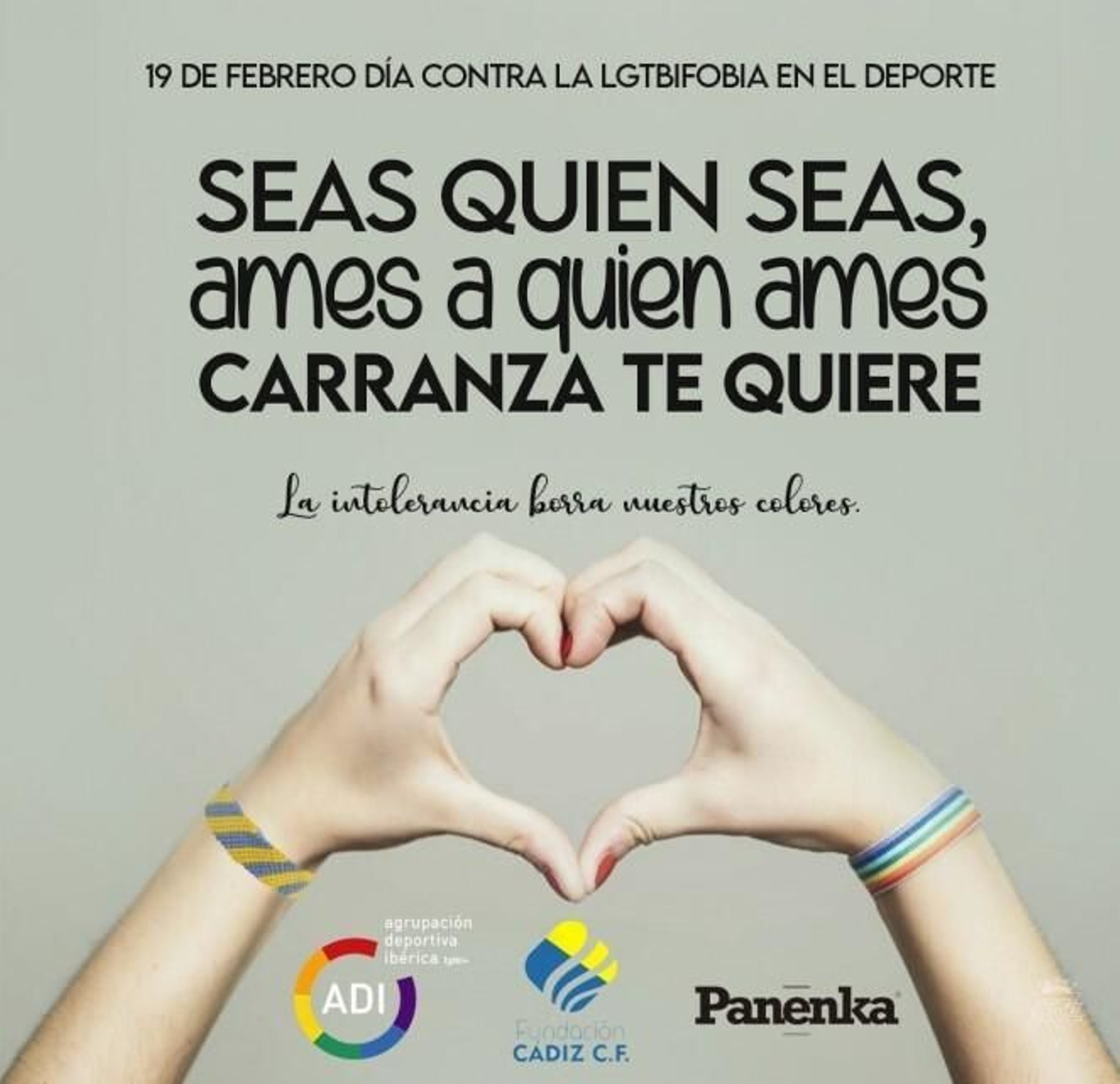 Cartel de la campaña.
