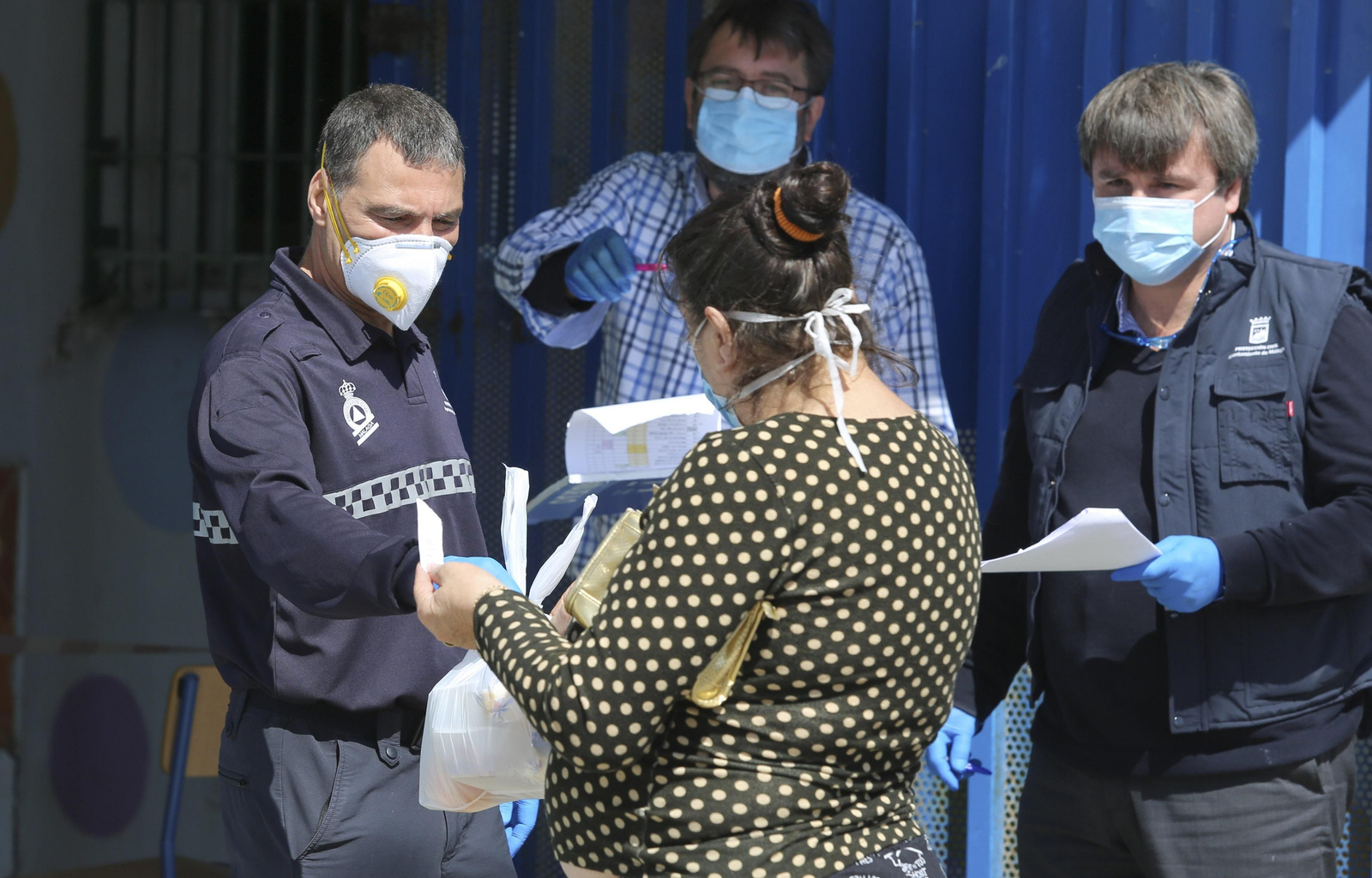 Coronavirus en Los Asperones de Málaga, en fotos