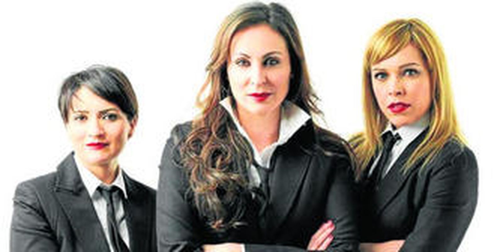 Silvia Abril, Ana Milán y Tania Sarrias, el nuevo trío femenino que desde hoy presentará 'Caiga quien caiga' en Cuatro.