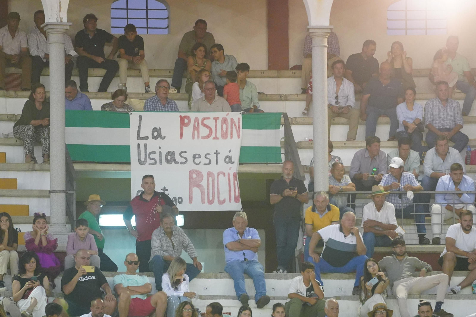 El triunfo de Rocío Romero, Manzanares y Roca Rey en la plaza de toros Pozoblanco, en imágenes