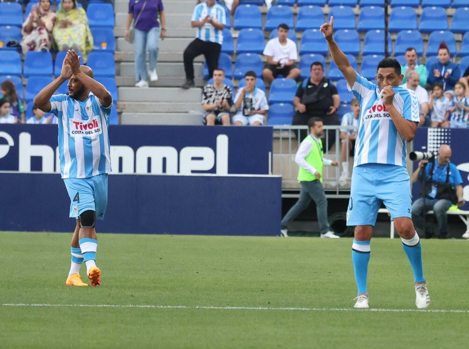El Partido de Leyendas del Málaga CF, en imágenes