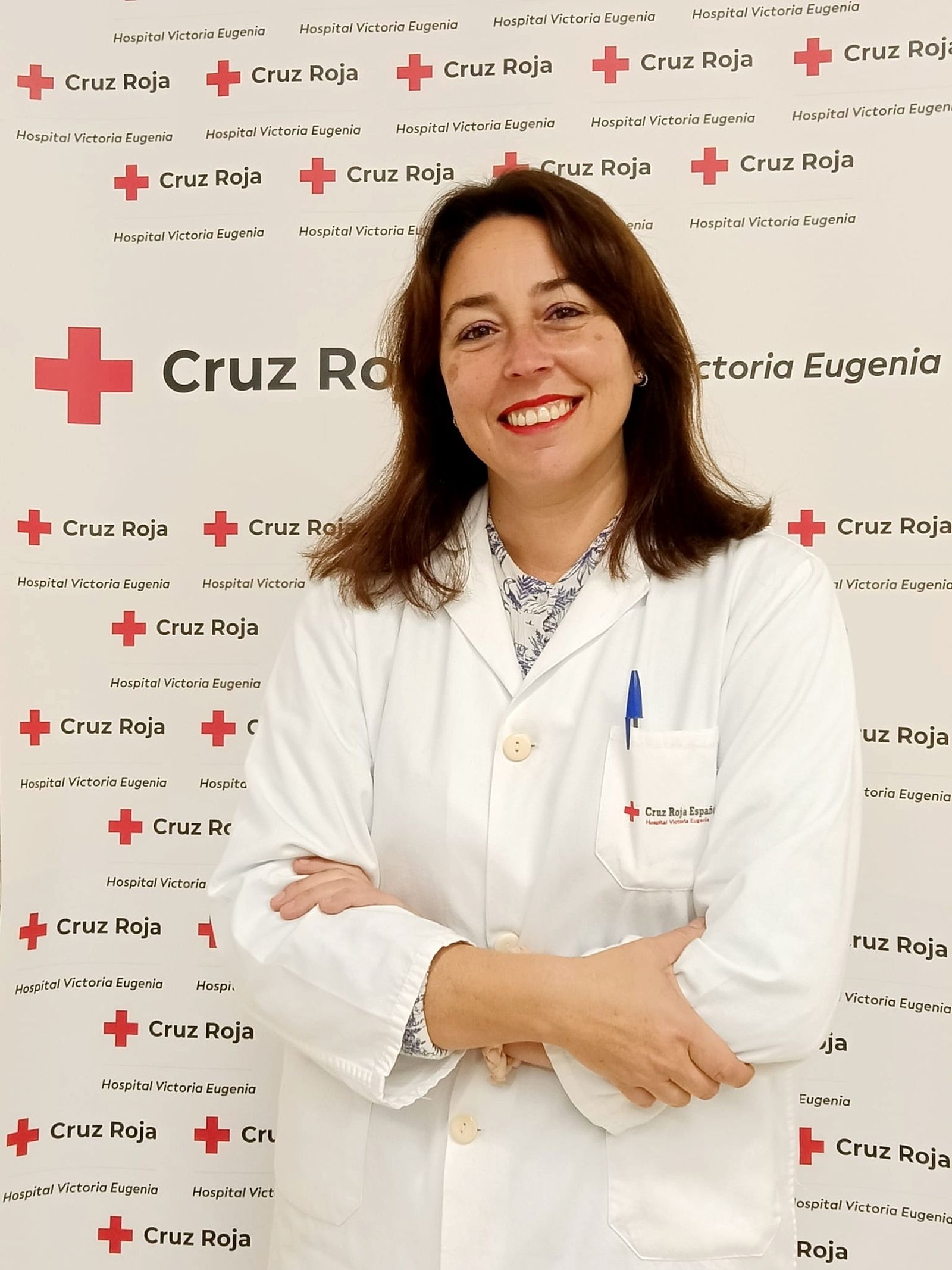 La responsable de la Comisión interdisciplinar contra la violencia de género en el Hospital, la doctora Ana Gómez.