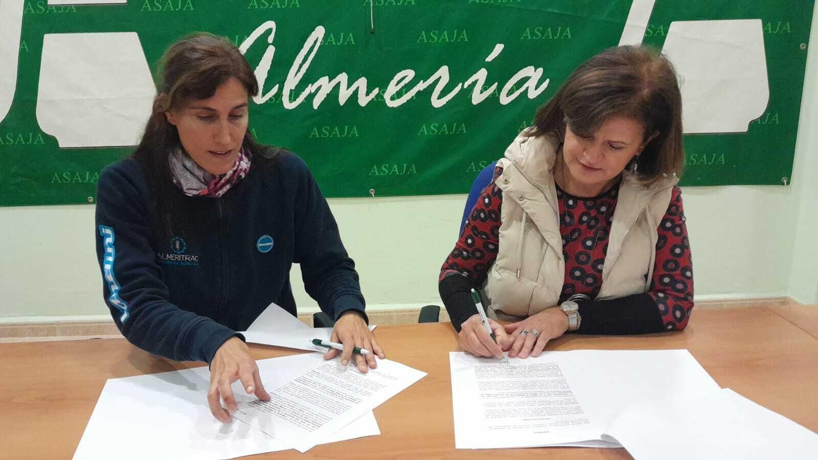ASAJA y ALMERITRAC firman un convenio de colaboración