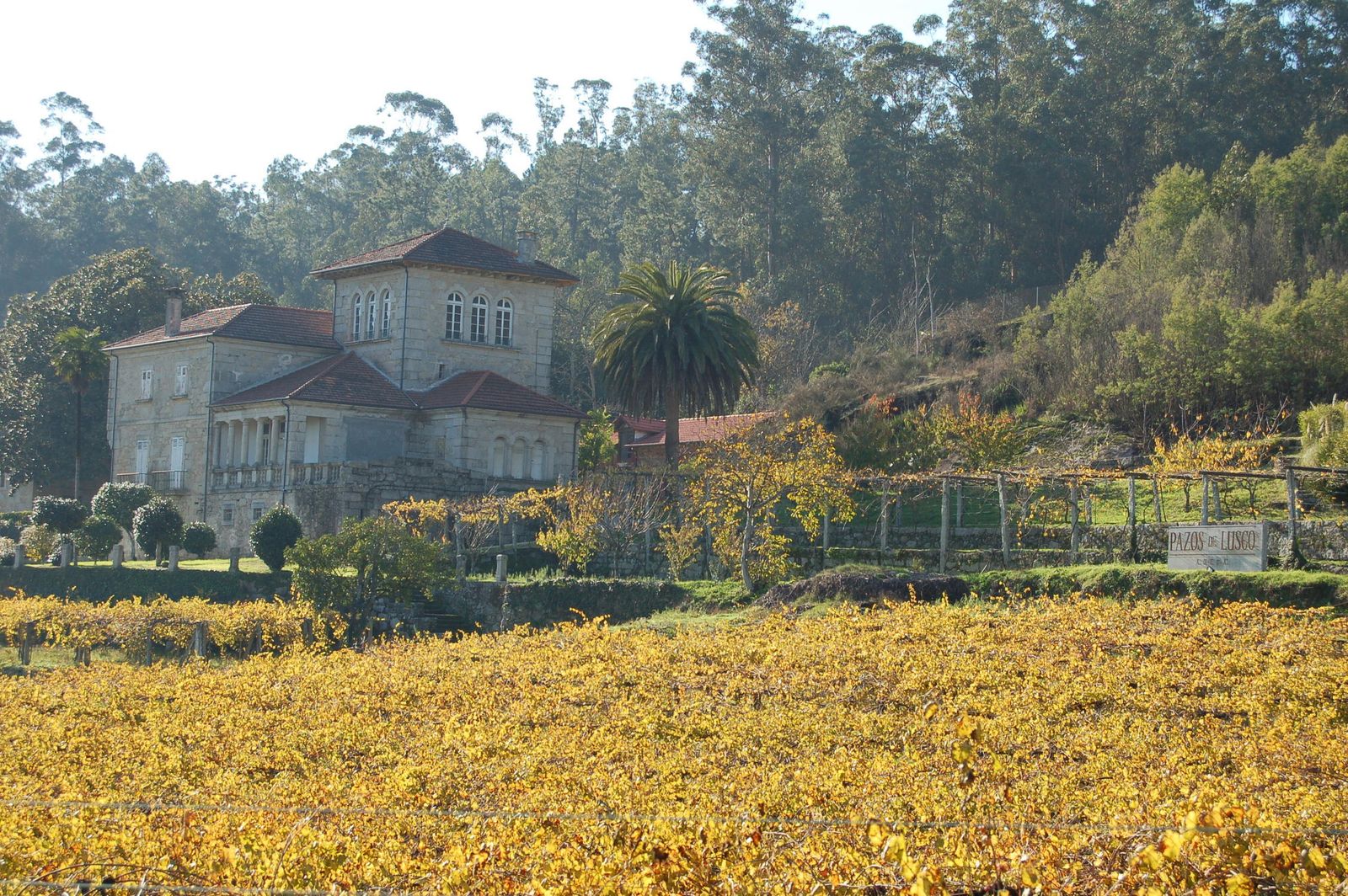 Vistas de las bodegas.