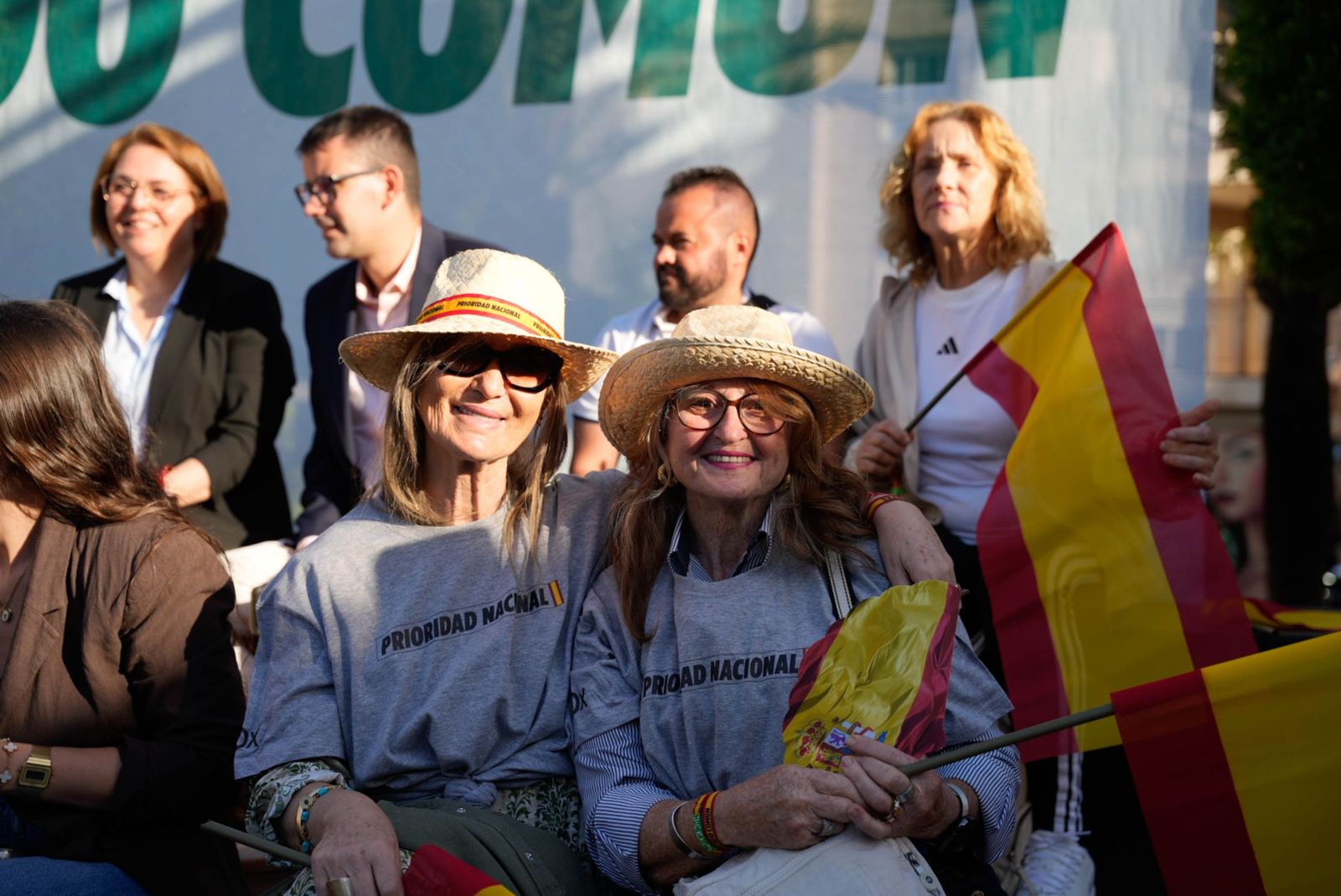 Las imágenes del acto público de Vox con Santiago Abascal en El Ejido