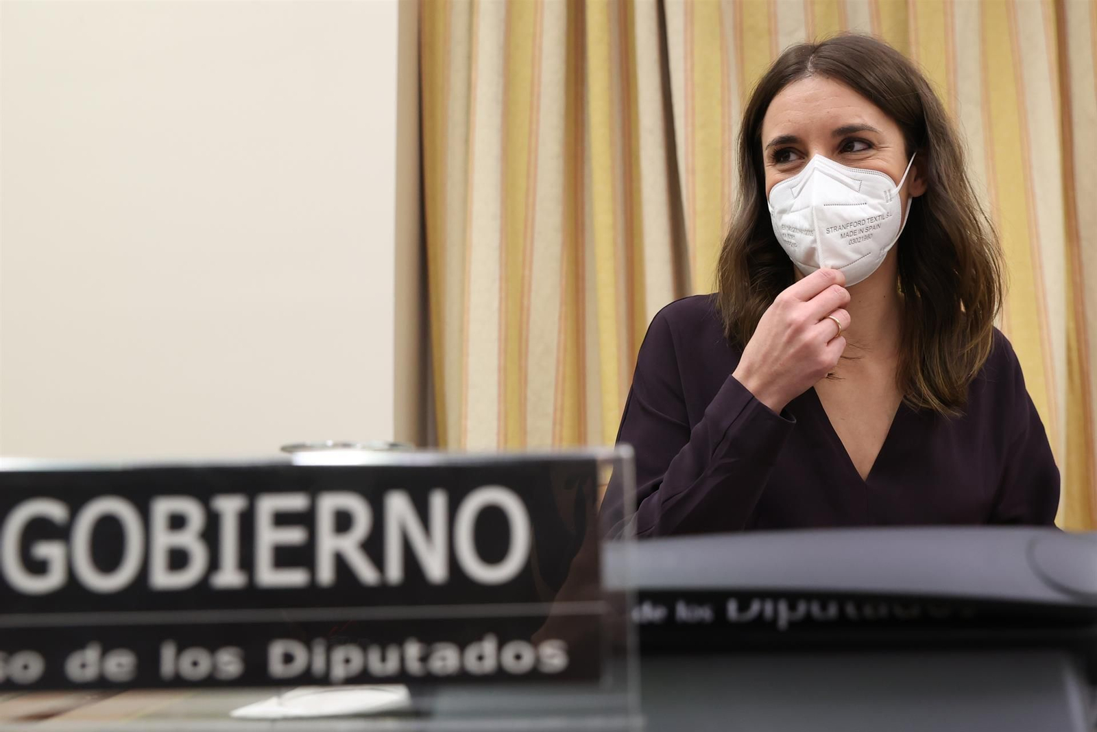 La ministra de Igualdad, Irene Montero.