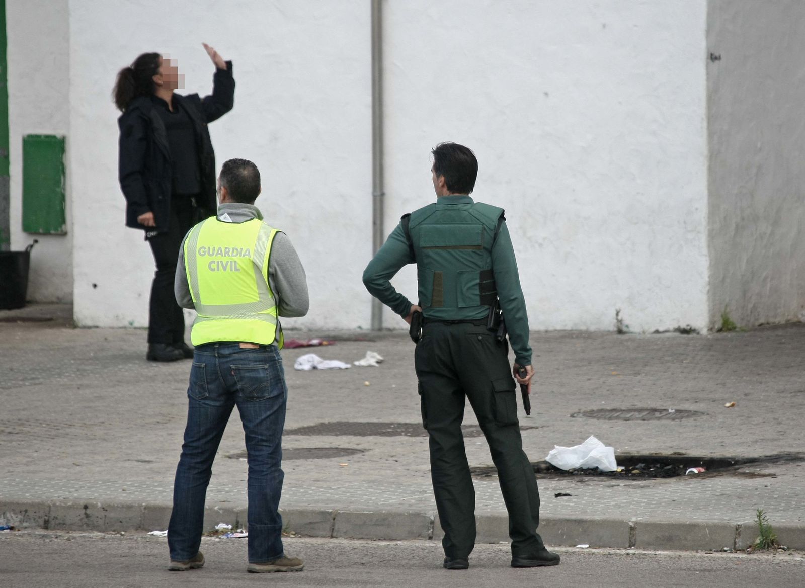 Operación antidroga en la barriada de El Saladillo de Algeciras
