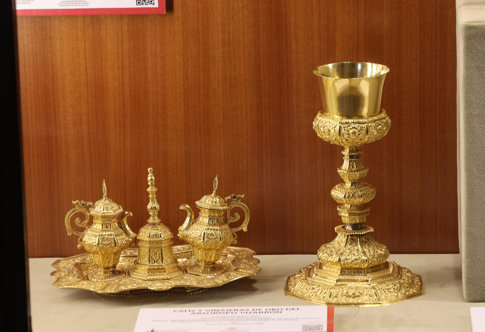 EXPOSICION  PLATA Y OTRAS DADIVAS INDIANAS EN LA CATEDRAL DE SEVILLA