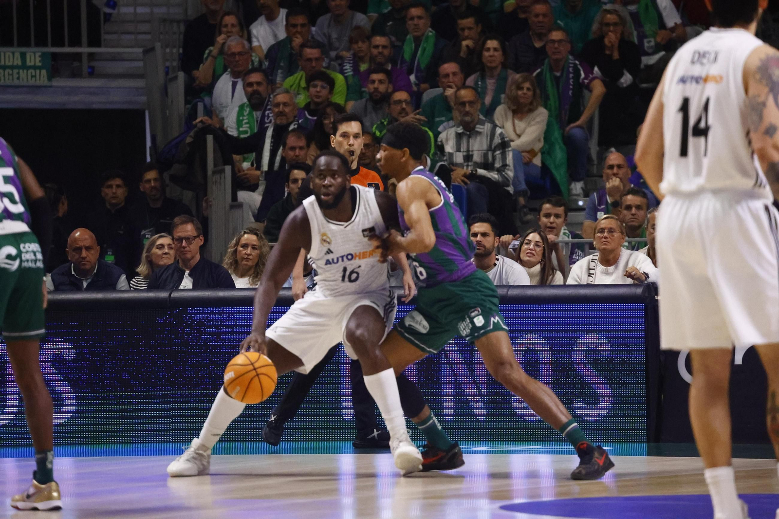 El Unicaja-Real Madrid de Liga Endesa, en fotos