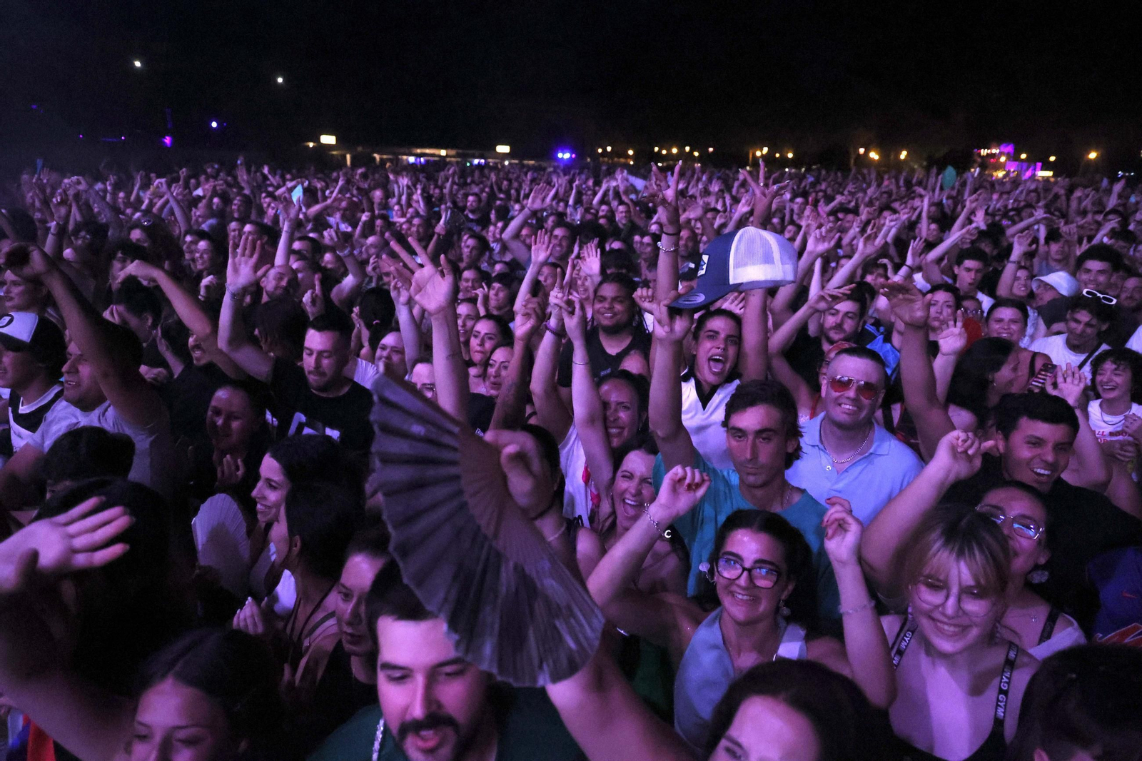 Las imágenes del concierto de Residente en Icónica