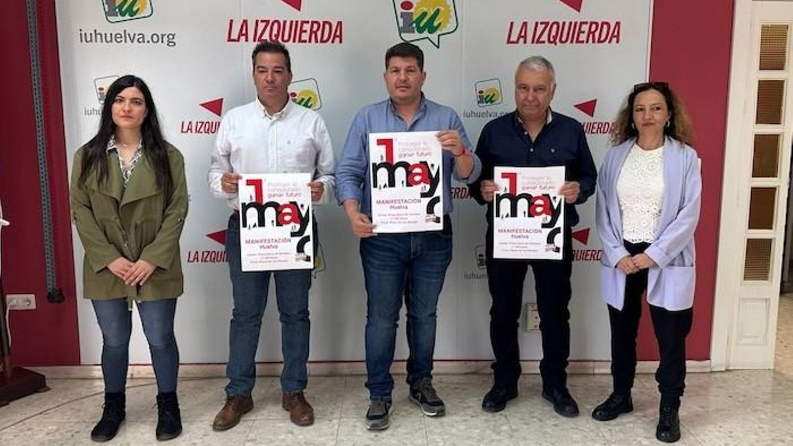 Marcos Toti con representantes sindicales