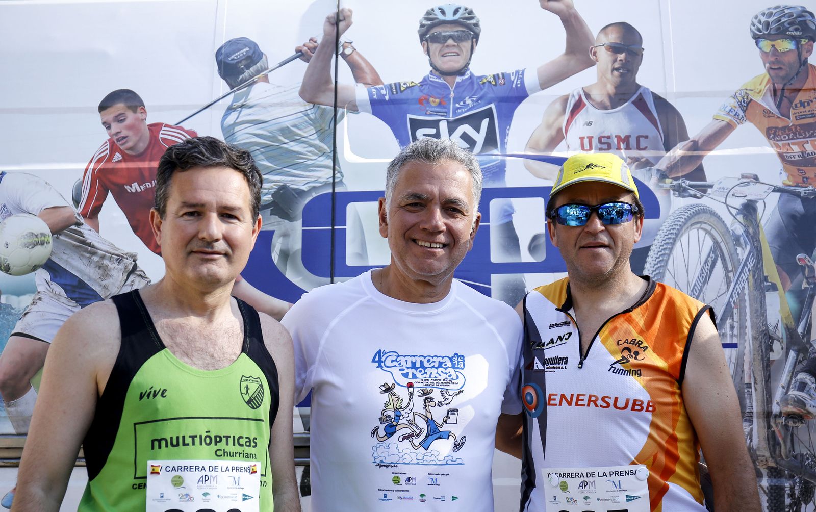 Las mejores fotografías de la Carrera de la Prensa de Málaga de 2019