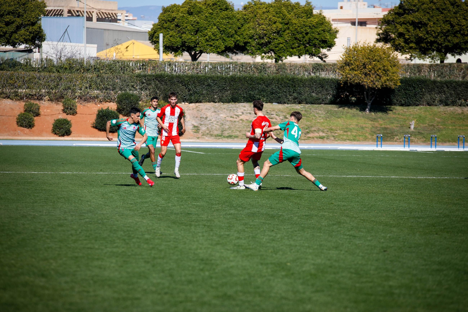 Las imágenes de Segunda RFEF entre Almeria B y recreativo de Granada