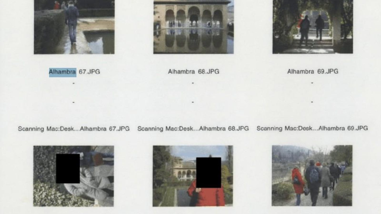 El magnate financiero viajó a Granada en febrero de 2003 y visitó el monumento