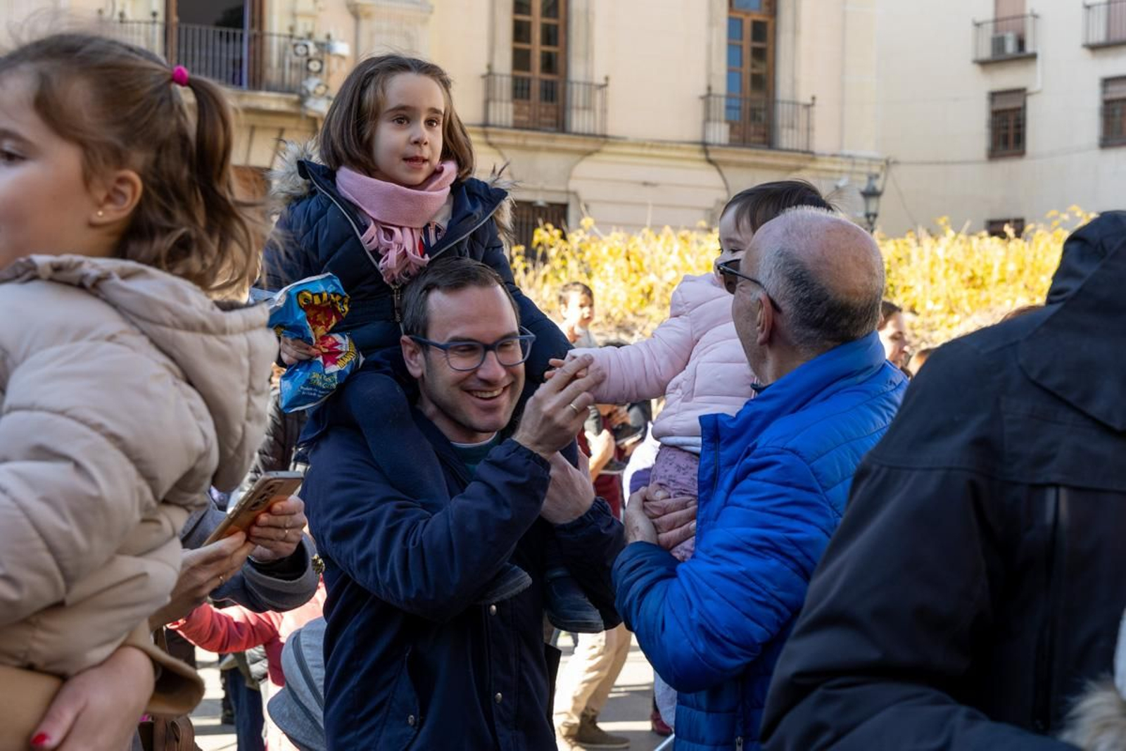 Fiesta infantil de Nochevieja en la Plaza de Santa María
