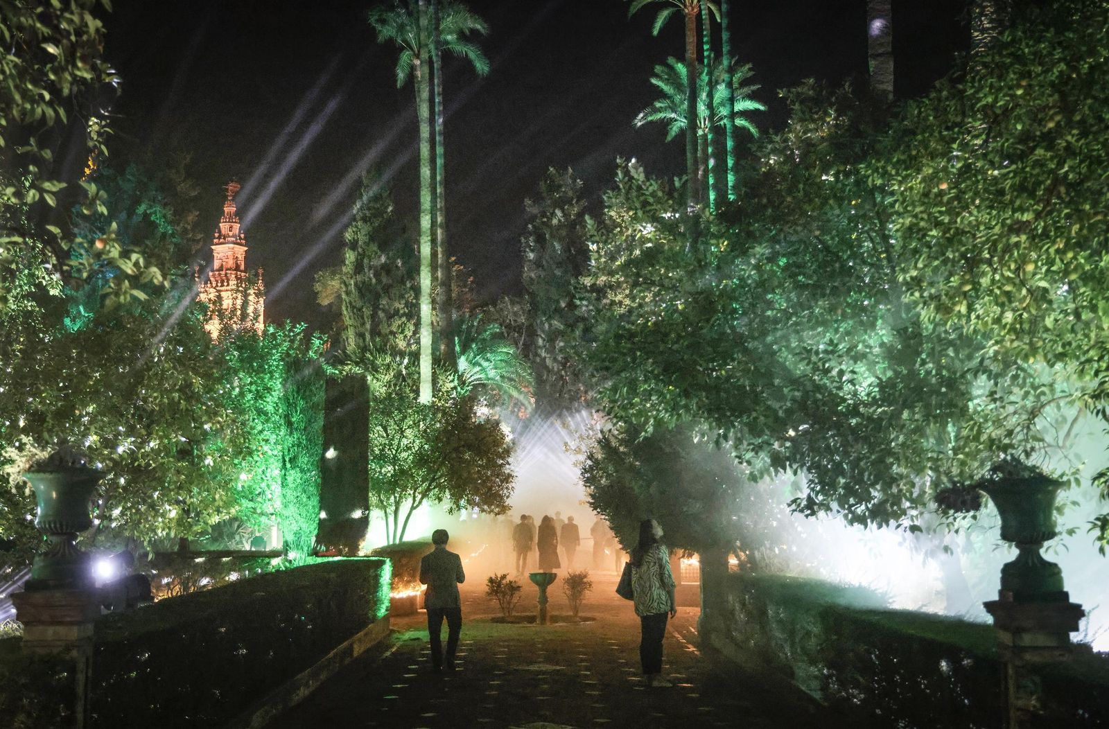 'Naturaleza Encendida' en los Reales Alcázares de Sevilla, todas las fotos