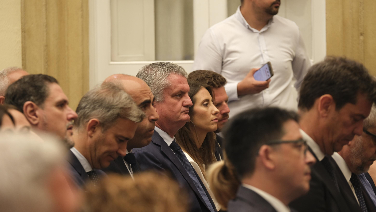 Imágenes del acto de constitución de la Diputación de Almería