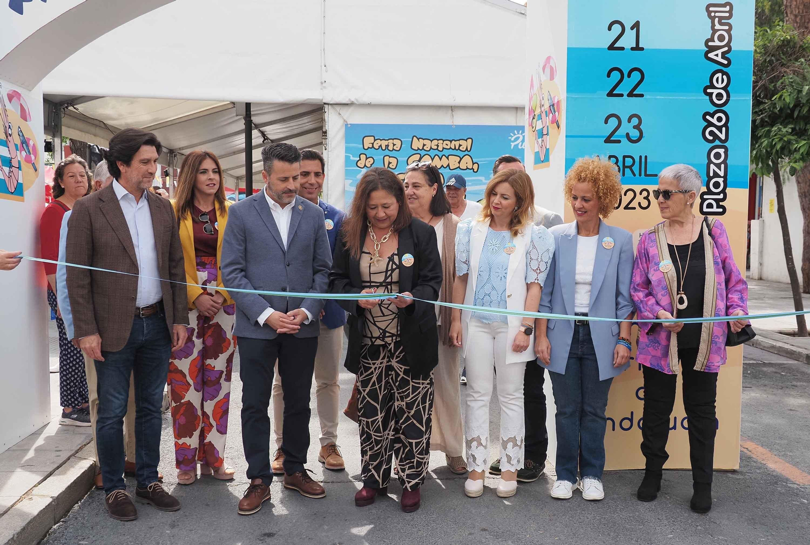 El espectacular ambiente de la Feria de la Gamba de Punta Umbría, en imágenes