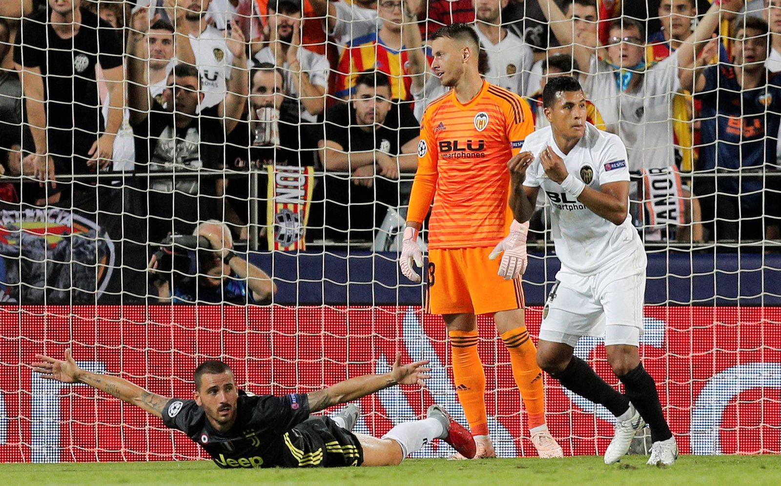 El Valencia-Juventus, en imágenes