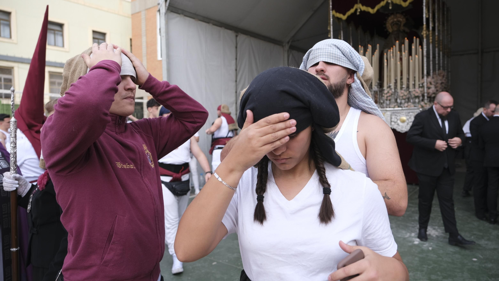 La procesión de Coronación en Almería, en imágenes