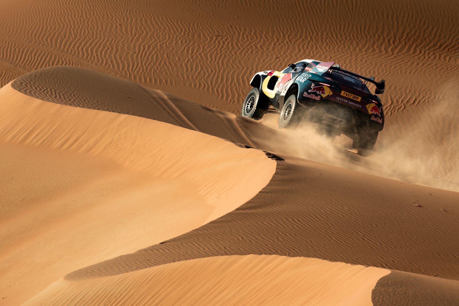 Las mejores fotos del Dakar por las dunas