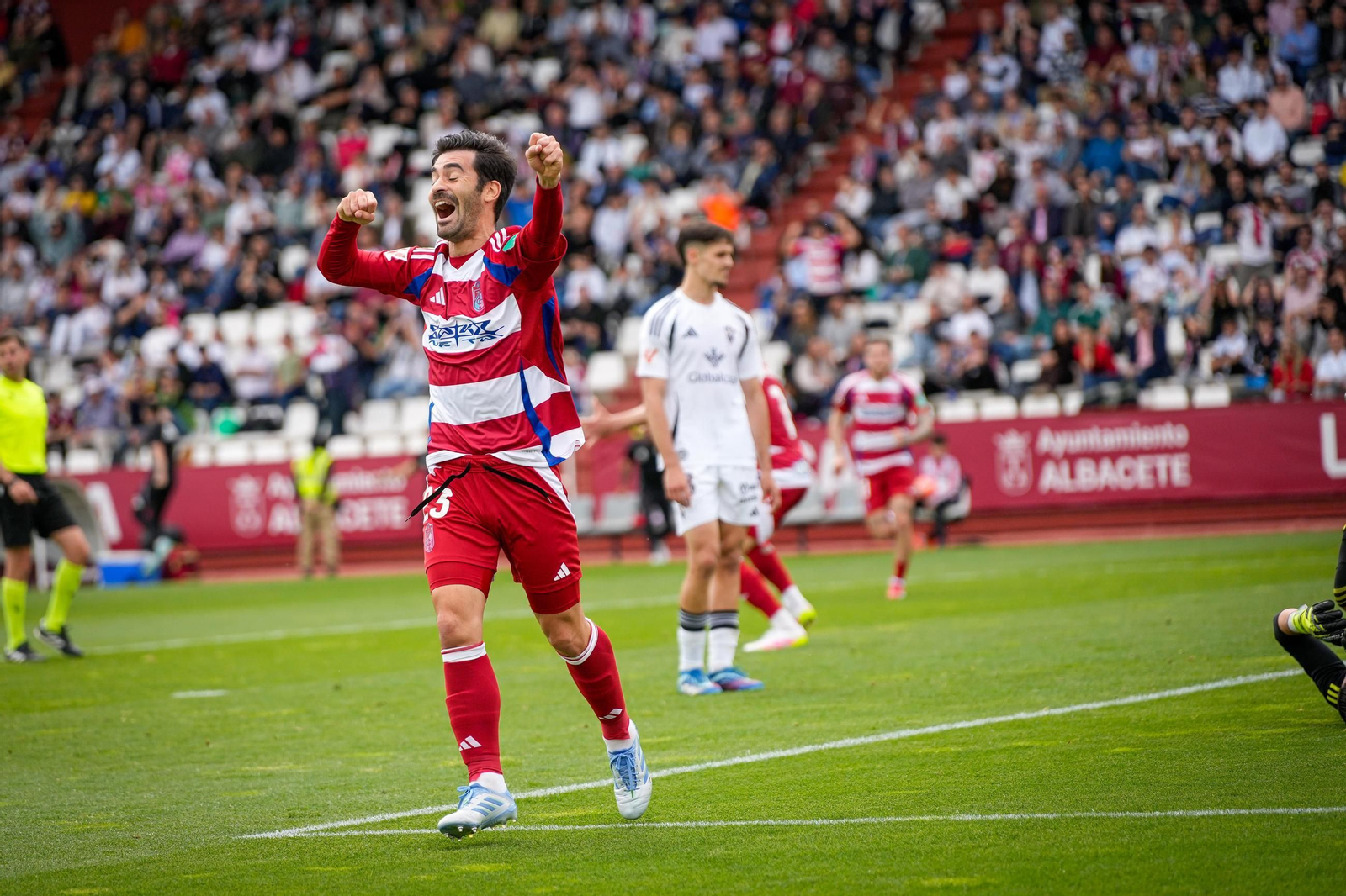 Las mejores imágenes del Albacete-Granada CF