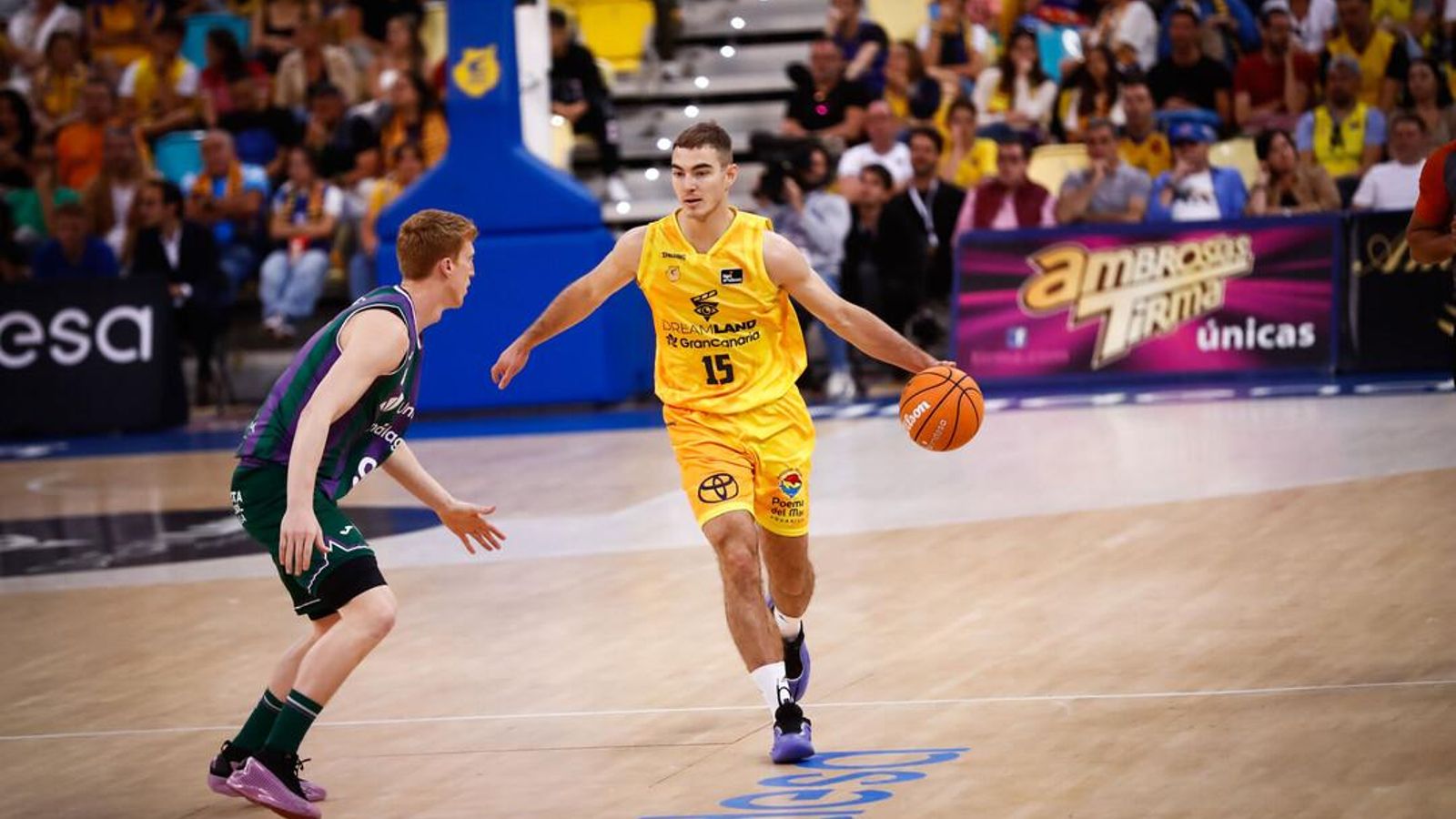 El Gran Canaria-Unicaja, en fotos