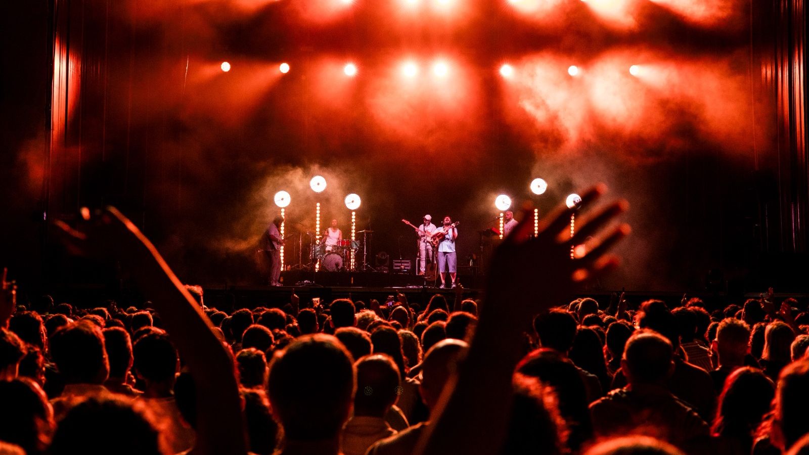 Concierto de El Kanka en Bahía Sound, en San Fernando