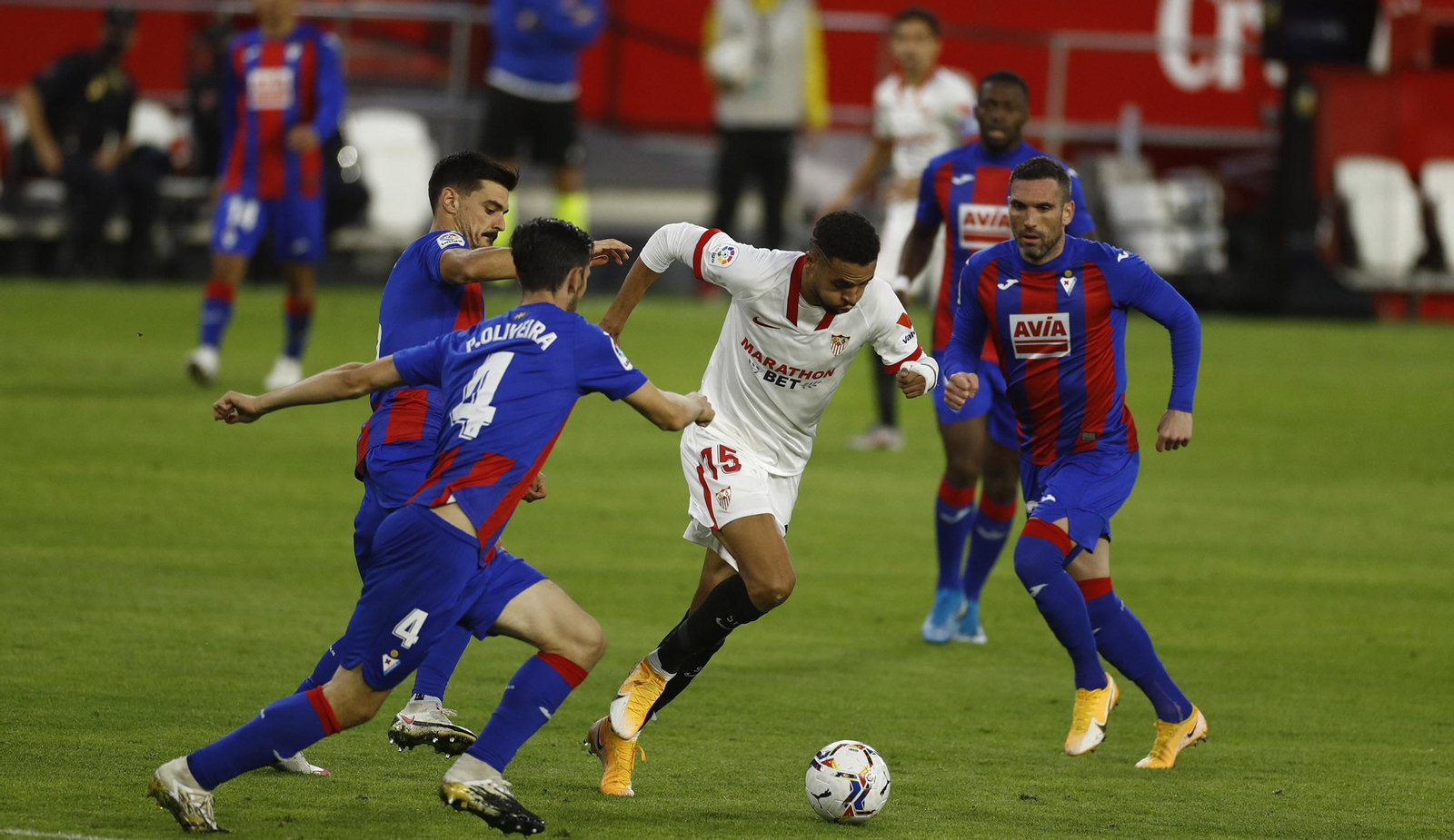 Las imágenes del Sevilla-Eibar