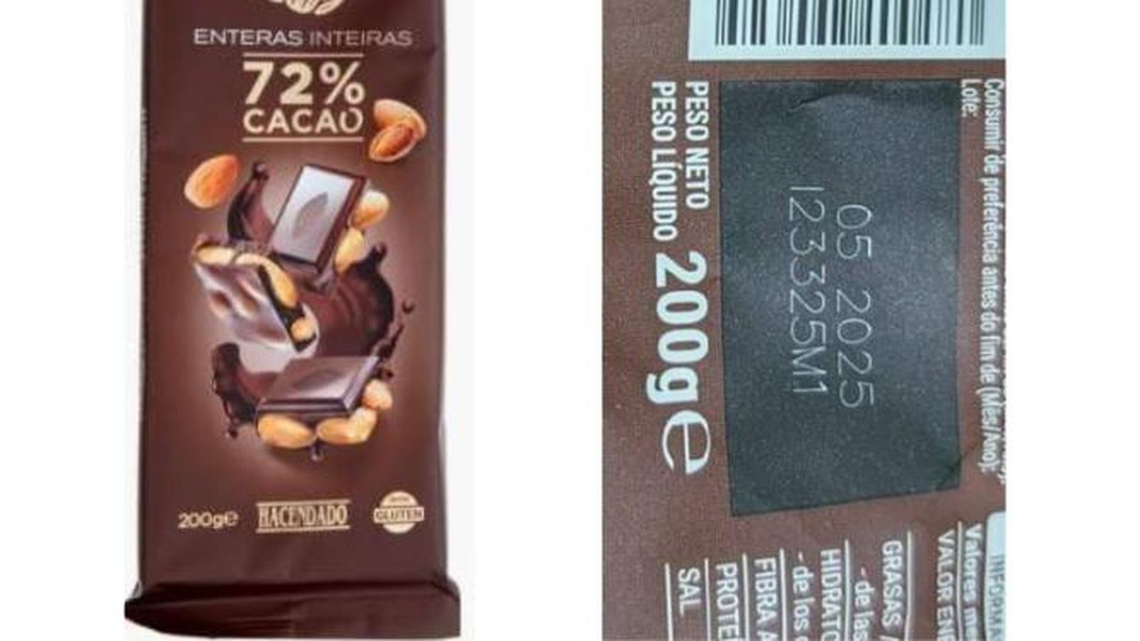 Desvelan cuáles son los "cuerpos extraños" encontrados en el chocolate de Mercadona