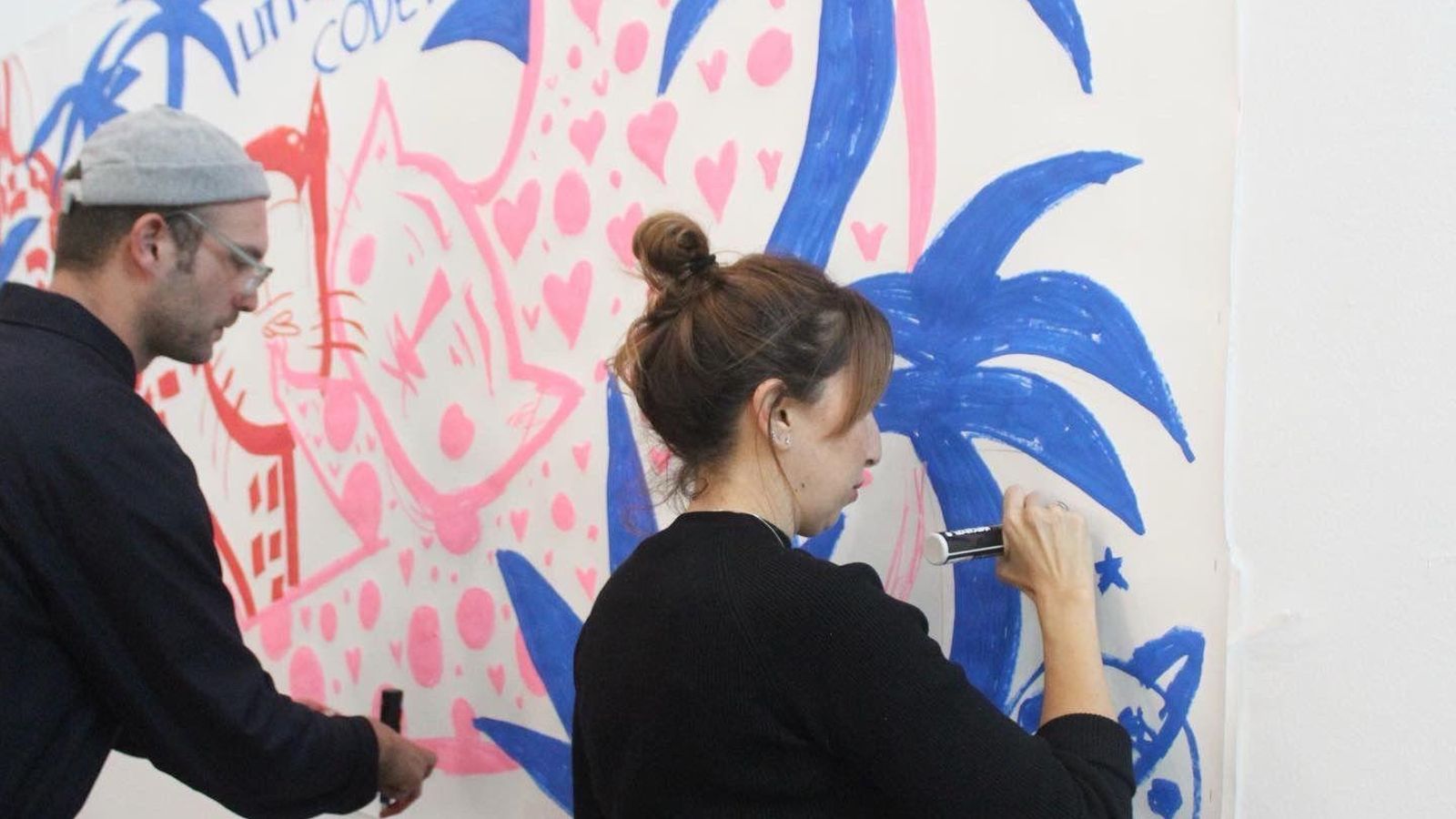 El público se dejó llevar por el arte naif y vibrante del de Doña Mencía