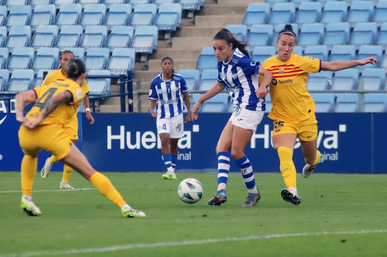 Imágenes del Sporting de Huelva-FC Barcelona