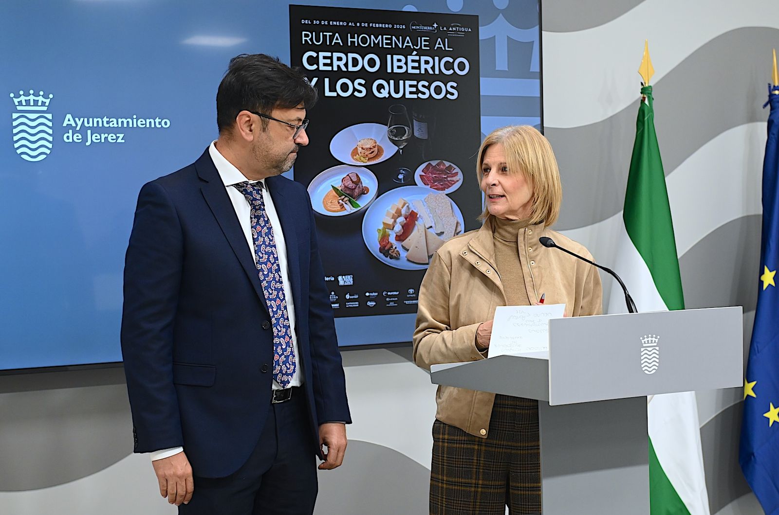 Presentación de la Ruta Homenaje al Cerdo Ibérico y los Quesos.
