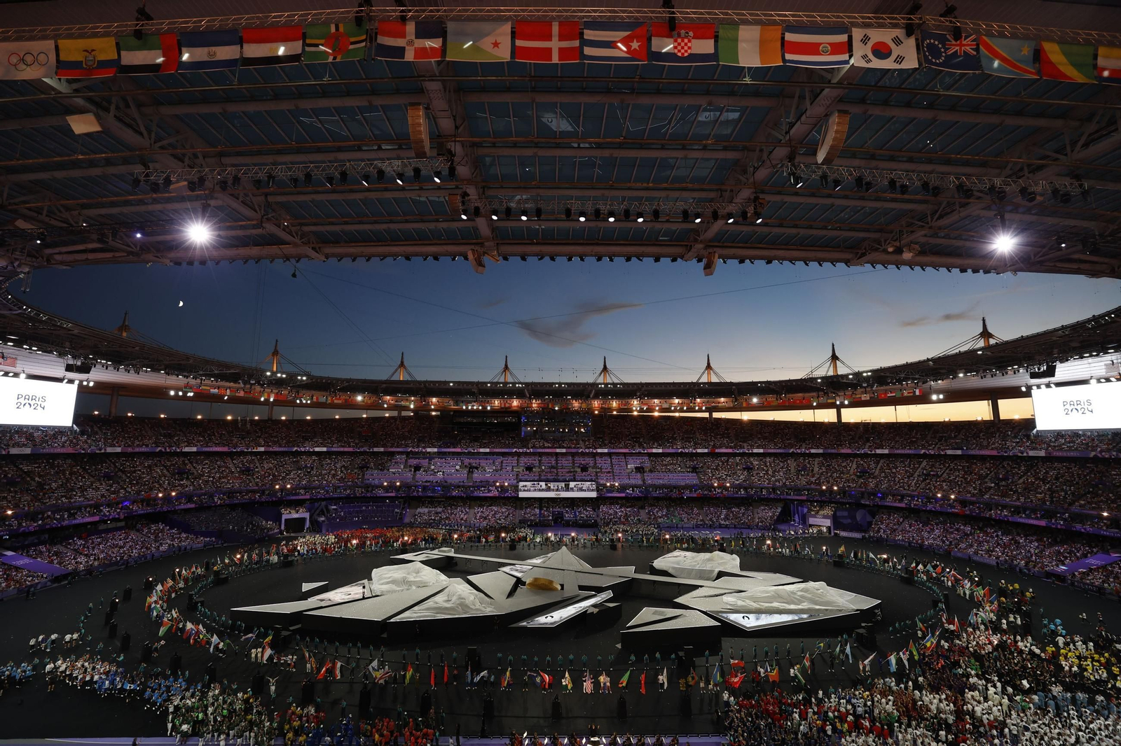 Las fotos de la ceremonia de clausura de los Juegos Olímpicos París 2024